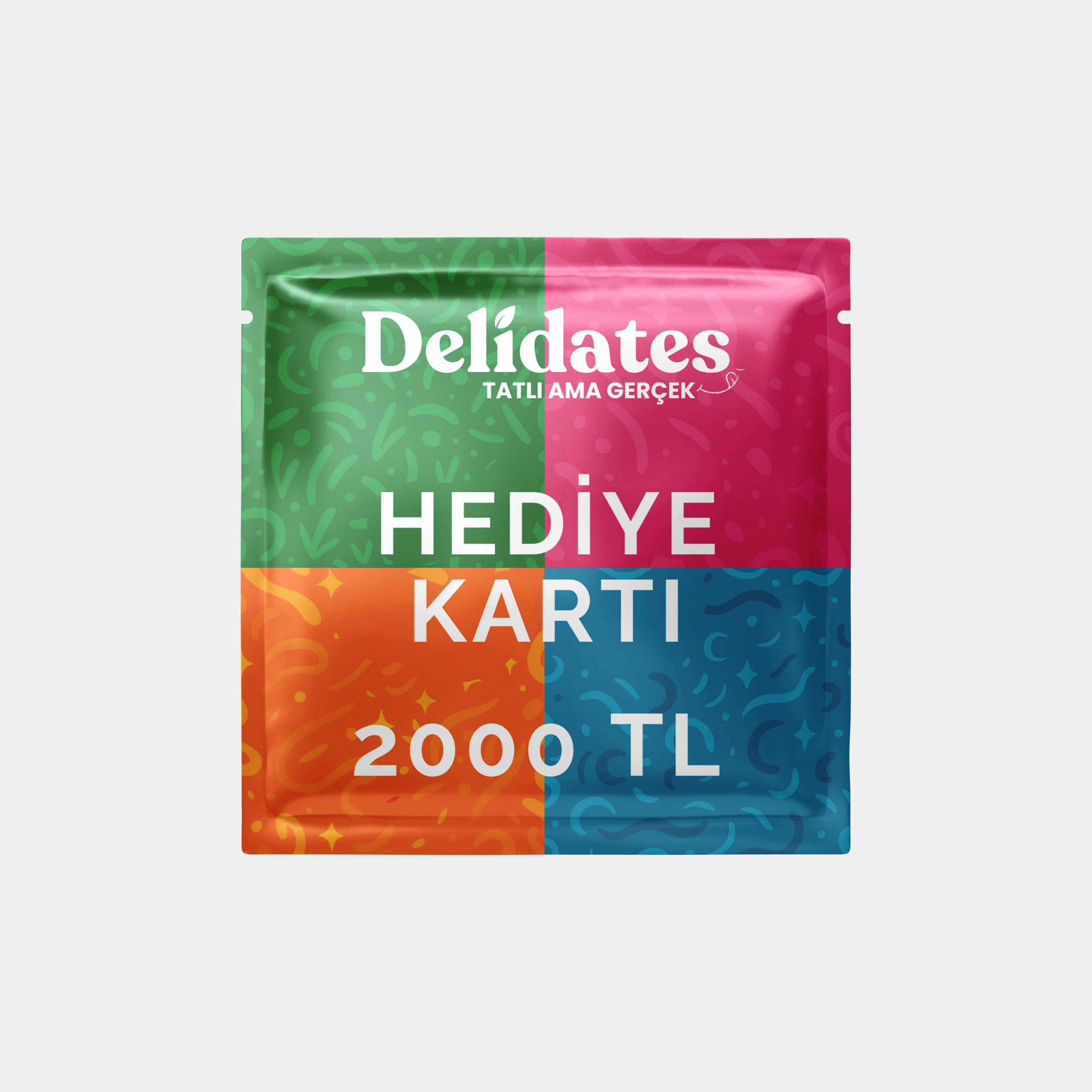 Delidates Çikolata Hediye Kartı