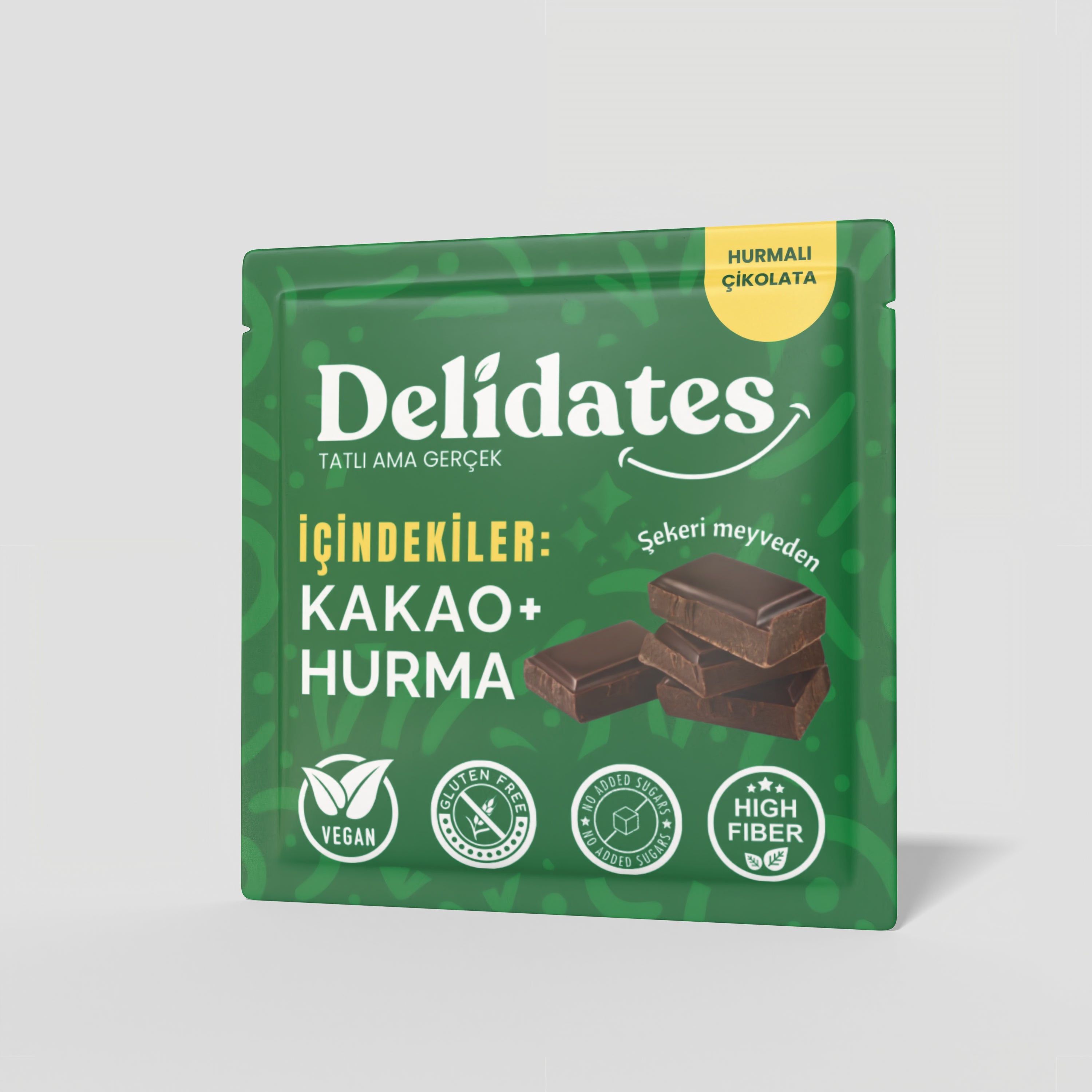 Delidates Hurmalı Bitter Çikolata