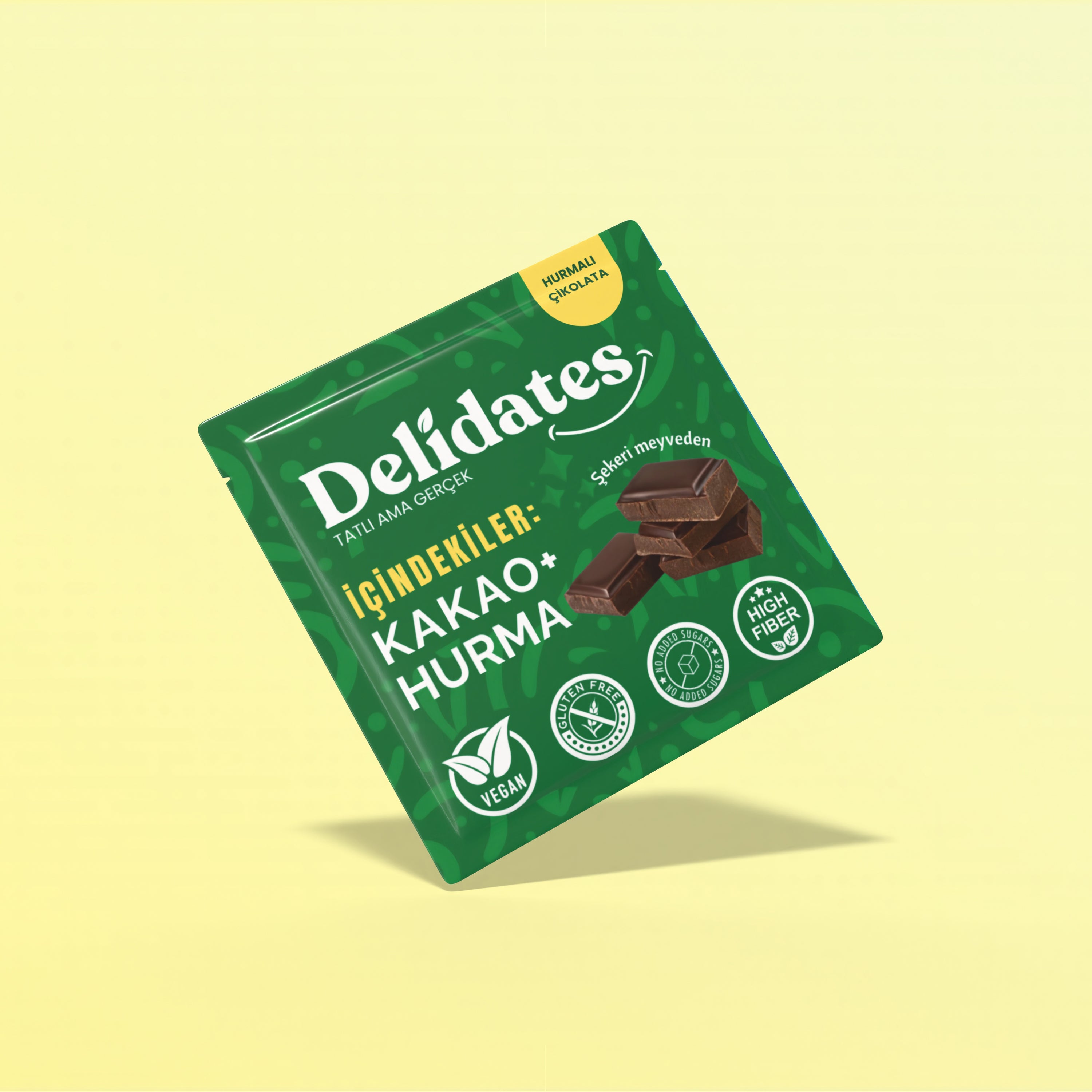 Delidates Hurmalı Bitter Çikolata